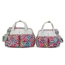 1pc LEQUEEN Oxford Fabric Maternity Multi-Function Crossbody Mommy Bag, Fashionable Mother & Baby Bag, Casual Outing Storage Bag, Handheld Hospital Bag Suitable For Storage Use - Multicolor - View 9
