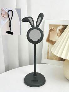Cute Cartoon Rabbit Shaped Phone Stand, Tilted Ear Design, Adjustable Height, Suitable For Desktop Use, Ideal For Live Streaming, E-Commerce And Daily Viewing - Multicolor - View 8