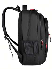Large Capacity Commuter Laptop Backpack, Durable Oxford Fabric, Multi-Compartment Storage, Student Travel Backpack - Multicolor - View 6