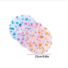 [Random Color]Multi-Purpose Waterproof Shower Cap, Reusable Hair Washing Cap & Kitchen Fume/Dustproof Cap - Thickened version - View 3