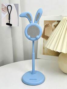 Cute Cartoon Rabbit Shaped Phone Stand, Tilted Ear Design, Adjustable Height, Suitable For Desktop Use, Ideal For Live Streaming, E-Commerce And Daily Viewing - Multicolor - View 9