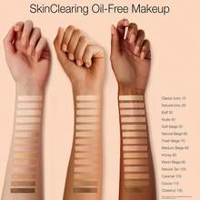 Neutrogena SkinClearing Liquid Foundation, 30 Buff, 1 Fl Oz - 030 Buff - View 6