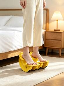 1pc Inclined Calf Stretching Board, Achilles Tendon And Ankle Stretcher, Home Use Leg Stretching Board, Multi-Function Foot Balance Board, Suitable For Muscle Massage And Yoga, Enhances Stability Training, Ideal For Home Yoga And Pilates Workouts - Multicolor - View 2