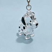 1pc Cute Transparent Animal Fur Collection Pendant, Pet Memorial Keychain With Transparent Inner Core And Puppy-Shaped Outer Shell, Suitable For Men And Women To Hang On Backpacks And Keys, Soft Golden Retriever Puppy Design With Metal Hook, Plush Touch With Transparent Hard Shell, Fresh And Healing Style, Ideal As Daily Accessory Or Holiday Gift - Multicolor - View 14