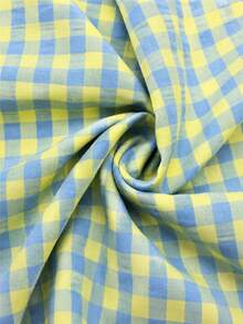 1pc Pre-Cut Vintage Spring Plaid Fabric, Suitable For DIY Handmade Projects, Patchwork, Sewing, Hair Ties, DIY Background Cloth - Multicolor - View 29