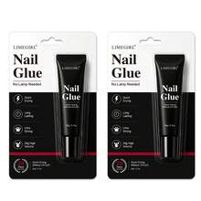 LIMEGIRL 1PC/2PCS 20g Nail Glue For Press-On Nails, Quick-Dry Nail Adhesive, No UV/LED Lamp Required, Easy Application - 2-piece Nail Glue Set - View 8