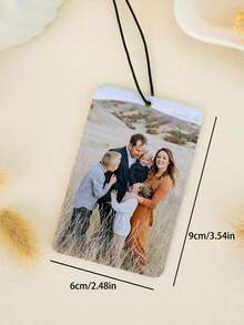 Custom Picture Car Air Freshener Personalized Car Accessories Gift For Birthday Graduation Mother's Day Father's Day Couples, Anniversary, Class Of 2026 - Multicolor - View 8