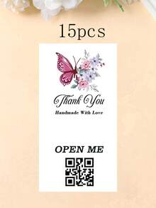 Customized Personalized Stickers, Custom Stickers, Personalized Design, Suitable For Packaging Seals, Candy Bags, Cookie Bags, Gift Boxes, Seals, Baking Packaging, Paper Bag Seals, Suitable For Sticking On Work Documents, Greeting Cards, Dessert Packaging, Jewelry Boxes, Paper Bags, Gift Boxes, Shopping Bags, Envelopes - Sticker - View 54