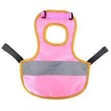 New Chicken Vest, Pet Clothing, Pet Accessories, Duck & Goose Vest, Reflective Cape - One Size/Red - View 14