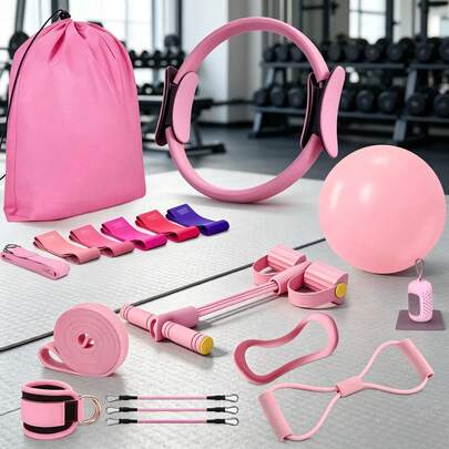 Yoga Fitness Hip Training, Butt Lift, Ankle Resistance, Elastic Training Equipment, Ankle Elastic Band, Hip & Leg Resistance Rope, Body Shaping & Slimming