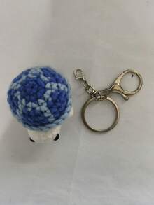 Crochet Yarn Turtle Keychain Cartoon Bag Pendant Car Hanging Ornament Finished Doll - Multicolor - View 12
