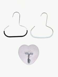 4pcs Upgraded Hat Hooks Rack, Suitable For Dorm Wardrobe, Can Hang Baseball Caps, Flat Caps, Multifunctional Hat Display Rack, Simple And Fashionable, Towel Rack, Room Decor, Clothes Hanger, Storage Rack, Organization, Wall Key Hooks, Adhesive Hooks, Bedroom Decor, Kitchen Accessories, Bathroom Decor Accessories, Bathroom Accessories, Bathroom Storage, Back To School, Autumn Home Decor - Multicolor - View 10