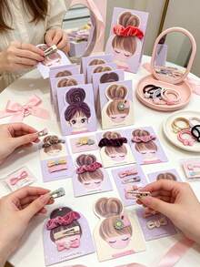 60pcs/Set DIY Hair Accessories Packaging Cards, Display Cards For Hair Clips And Headbands, Blank Display Racks For Small Items (Cards Only, Hair Clips Not Included) - A - View 8