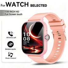 AZRTL 1pc Fashionable Unisex Sports Smartwatch, Wireless Calling, Step Counting, Calorie Tracking, Sports Modes, Stopwatch, Message Notification, Customizable Watch Face, Remote Camera Control, Distance Tracking, Music Playback, Multi-Function Smart Watch, Suitable As A Gift - View 6