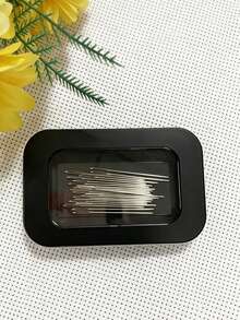 Multifunctional Magnetic Sewing Needle Box, Durable Steel Storage Box, Strong Magnetic Adsorption For Needles And Buttons, Portable Embroidery Patchwork Craft Storage Box, Best Gift For Craft Enthusiasts, Mothers And Tailors - Multicolor - View 3