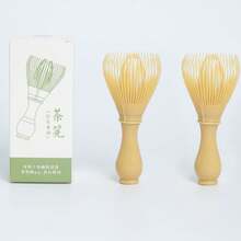 1/3pcs Plastic Matcha Whisk, Coffee Accessories, Latte Baking Cooking Tea Ceremony Matcha Brush, Heat Resistant Durable Easy To Clean, Home Matcha Tools, Matcha Accessories - Multicolor - View 7