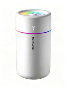 Car Air Humidifier 280ml Large Mist Output Colorful Soft Quiet Aroma Diffuser Essential Oil Home Bedroom Aromatherapy - USB - View 8