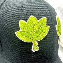 1pc Leaf Pattern Casual Street Cute Party Embroidered Baseball Cap, Suitable For All Seasons - Leaf-a - View 6