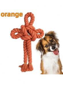 Dog Toy, Interactive Tug-Of-War Training Rope Knot Dog Toy, Detachable DIY Rope Knot Dog Chew Toy - Multicolor - View 8