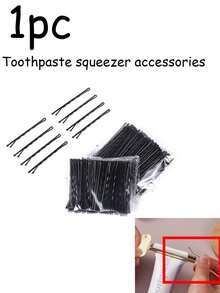 1pc Reusable Metal Toothpaste Squeezer Roller Tool With Easy-Press Handle, Suitable For Bathroom, Kitchen, Travel, Cosmetics, Skincare And Daily Home Products Cream And Lotion Tube Extraction - Multiple Styles - View 12