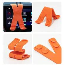 New Multi-Function X-Shaped Suction Cup Flexible Silicone Phone Stand, Portable Foldable Slouchy Stand, Creative Video Viewing Stand, Suitable For Tablets And Phones - Multicolor - View 12