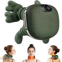 Portable Electric Massager, 3 Vibration Modes And 2 Temperature Settings, Wireless USB Rechargeable Deep Tissue Massager, Suitable For Neck, Shoulders, Back, Legs, Compact Design For Home, Office, Travel, Ideal Gift Choice For Parents - View 6