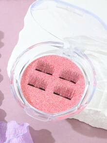Glue-Free Magnetic Design Compact Round Box Storage Portable Dust-Proof Soft Curling, Secure And Not Easily Dropped, Great For Beginners - View 1