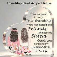 1pc Christian Inspirational Acrylic Gift, Bible Verse Desktop Decor, "God Is In Her, She Shall Not Fall" Inspirational Birthday Gift For Mom, Sister, Friend, Religious Faith Gift, Floral Desktop Ornament, Encouraging Christian Keepsake - Type a - View 10