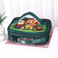 1pc Lunch Box Bag Lunch Bag Cute Cartoon Office Workers With Rice Bag Thick Insulation Bag Portable Handbag Back To School Must Be Suitable For Holiday Gifts And Daily Commuting. - View 12