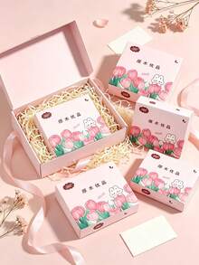 320pcs/160pcs/80pcs/20pcs Sapu Tangan Portabel Kantong Kertas Tisu Wajah Tisu Saku Mini Portabel untuk Pelajar Saat Bepergian (20pcs/1pack) - MultiWarna - View 2