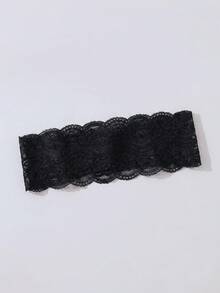 1-3件裝女款時尚蕾絲花卉印花柔軟防滑髮帶，彈性瑜伽運動髮飾，適合日常穿搭與多種場合 - 彩色 - 查看 3