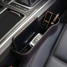 Car Seat Gap Organizer With Multi-Compartment Storage – Universal Fit For Center Console, Holds Phone, Keys, Cables & Small Items - A - View 8