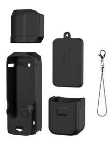 Compatible With DJI Osmo Pocket 3, Silicone Protective Case, Gimbal Protective Cover, Lens Protective Film, Anti-Scratch Protective Cover, Anti-Collision Protective Case, Soft Silicone Protection, Dust-Proof Accessories, Camera Shell Accessories - View 12