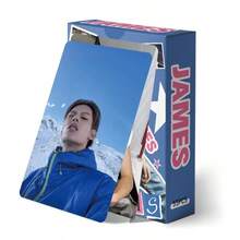 مجموعة بطاقات صور James Co Rtis Star LOMO، بطاقات قابلة للجمع مطبوعة عالية الدقة على الوجهين، بطاقات صور بضائع الأيدول مع علبة، بطاقات مجموعة صور جميلة عالية الدقة، بطاقات تذكارية قابلة للجمع لدعم المعجبين، بطاقات صور فورية بحجم 3 بوصات، تغليف علبة هدايا فاخر، مناسبة للجمع والتخزين، بطاقات ديكور المكتب، هدية عيد ميلاد وعطلة، بطاقات بريدية بضائع قابلة للجمع للمعجبين - متعدد الألوان - مشاهدة 8