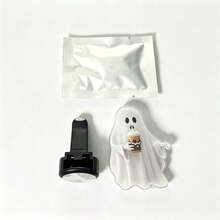 Halloween Ghost Car Clip Cute Spooky Air Freshener Scent Chip Funny Vehicle Interior Decor Accessory - A - View 7