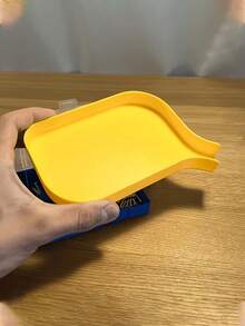 Tool Storage Funnel Tray With 5mm Raised Edge To Prevent Screws, Bolts, Beads And Small Parts Spillage, Equipped With Fully Enclosed Sliding Plug, Safely Store Delicate Components, Keep Workspace Organized And Efficient - Multicolor - View 4