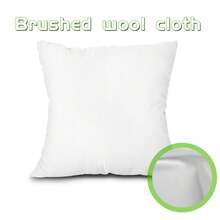 2PS Polyester Fiber High Elasticity Full Soft Machine Washable Sofa Pillow Insert Living Room Bedroom Simple - White - View 2