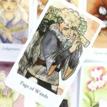 The Botan Tarot Peony Plant Tarot 78 Cards 10.3*6CM Full English Version Board Game - Multicolor - View 2