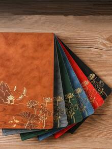 1 Set A5 Notebook And Gift Box Set, Suitable For Office Cultural Creative Souvenirs, Can Be Used For Student Use, Office Meetings And Gifting In Various Scenarios - Notebook Set - View 2