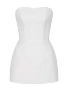 Women Two-Piece Outfits - White Set - View 4