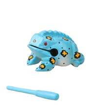 Nhạc cụ gỗ hình ếch Guiro nhiều màu, nhạc cụ gỗ hình ếch thủ công, nhạc cụ gỗ hình ếch kiểu Phi dành cho người lớn - Nhiều màu - Xem 10