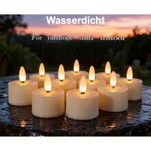 Tea Lights - 3D Warm White - View 6