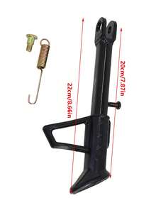 Motorcycles Scooter Kickstand Side Lining Stand Kick Foot Bracket With Spring Bolt Hole Distance Adjustable 16/18/20/22/24cm - Kickstand - View 9
