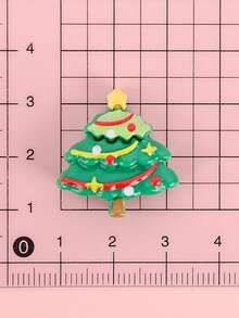 10/30pcs Random Mixed Christmas Creative Handmade Oil Drip Cream Glue Fridge Magnets Resin Accessories Material Pack DIY Phone Case Hair Accessories Hair Clips Earrings Jewelry Small Accessories - Christmas - View 3