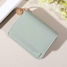 1. Women's Solid Color Minimalist Ultra-Thin Card Holder, Fashionable Women's Card Wallet Coin Purse 2-In-1. Multi-Functional Anti-Theft Design, Suitable For Travel, Business, Commuting And Back To School Scenarios - Multicolor - View 20