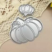 1 buah Cetakan Pemotong Logam Panen Musim Gugur Kreatif, Cocok untuk Templat Scrapbooking Thanksgiving, Dapat Digunakan untuk Membuat Kartu Ucapan, Embossing, dan Dekorasi Album Foto - kuning - View 6