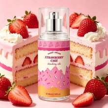 Spray de fragancia de pastel de fresa de 150ml – Spray de aroma aromático, adecuado para uso en interiores/exteriores, libera un aroma fresco natural. Perfecto para salidas diarias, reuniones, citas y otras ocasiones, portátil y de larga duración, opción ideal de fragancia para el hogar - Múltiples aromas - Ver 8