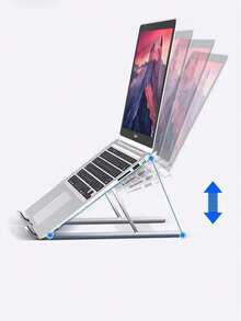 Laptop Stand Holder Adjustable Height Desktop Riser Portable Foldable Floating Cooling Stand - Laptop Stand - View 5