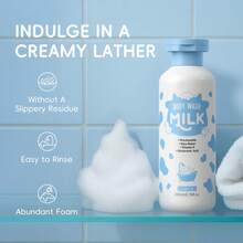 1 Buah Sabun Mandi Susu LAIKOU dengan Wangi Tahan Lama, 200ml Efek Melembapkan Pembersih Dasar Melembapkan dan Memberikan Kenyamanan untuk Wanita Semua Jenis Kulit Spa - Gel mandi 200ml - View 8