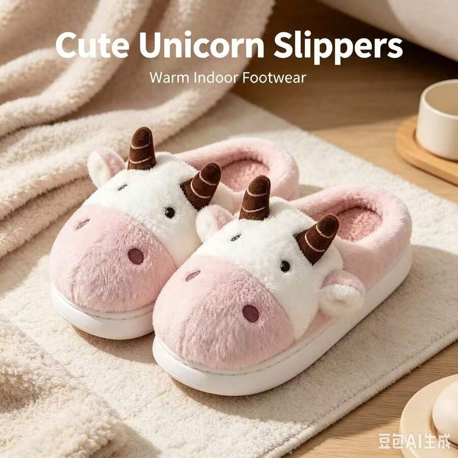 Women Home Slippers - Pink - View 1